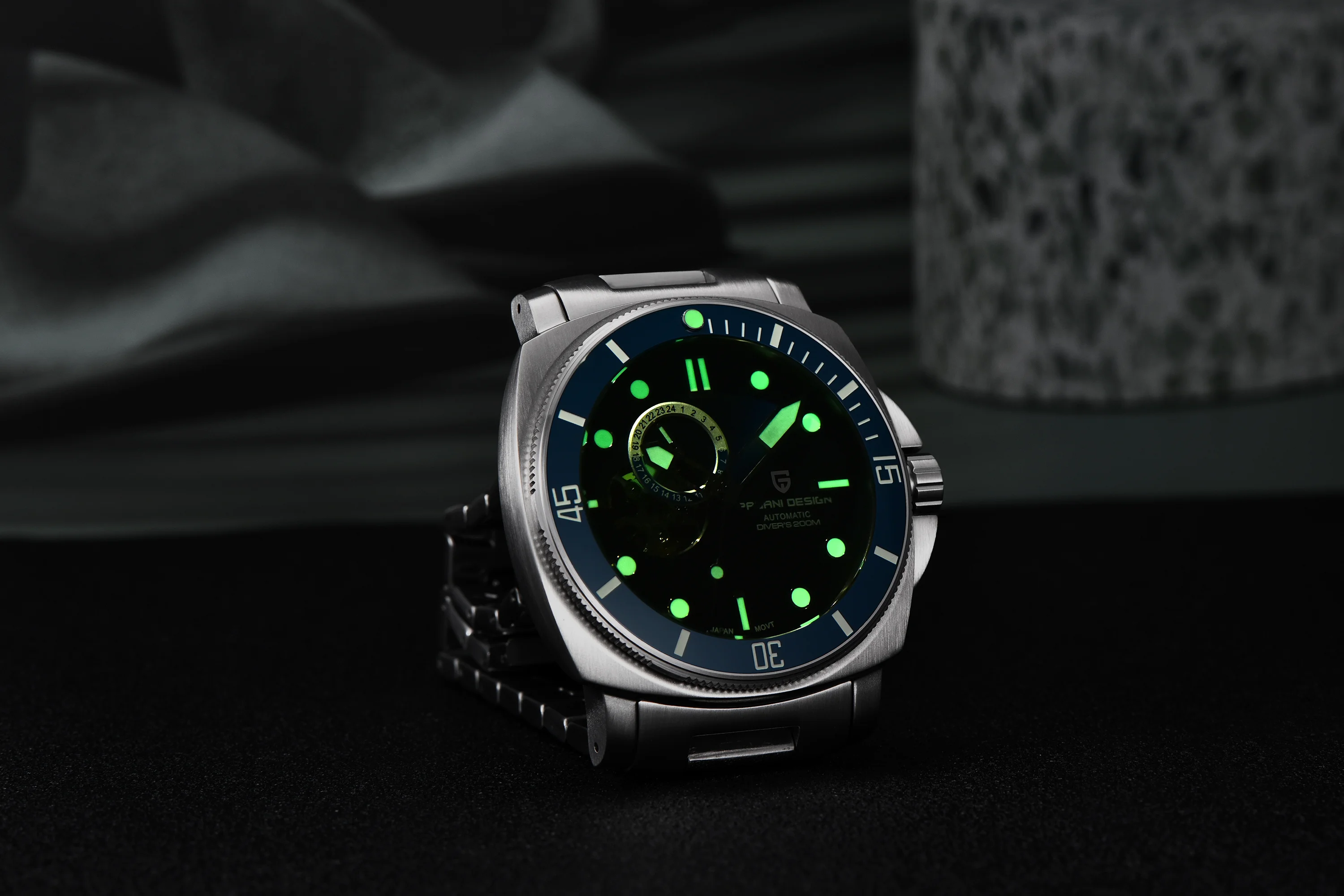 2026 New PAGANI DESIGN Brand Automatic Luxury Watch For Men Mechanical Japan Movt Men Watch 100M Waterproof 316L All Steel Watch