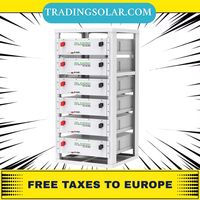 GSL Energy 48V 100Ah Rack Mounted Lithium Ion LFP Battery 8500 Cycle Lifepo4 Storage Home Solar System 100% Efficient Energy