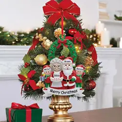 Personalized Family Christmas Ornament 2022 Custom  Family Name Ornaments Christmas Tree Xmas DIY Creative Decoration for Home