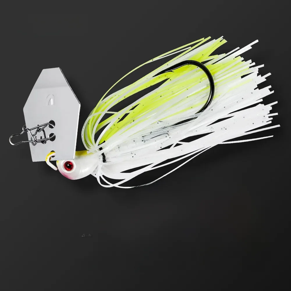 Noeby Chatterbait 10,5g 14g 21g 28g 35g Blatt Jig Nadel Stinger Haken Vibration draht Power Köder Hecht Bass Jig Angeln Köder