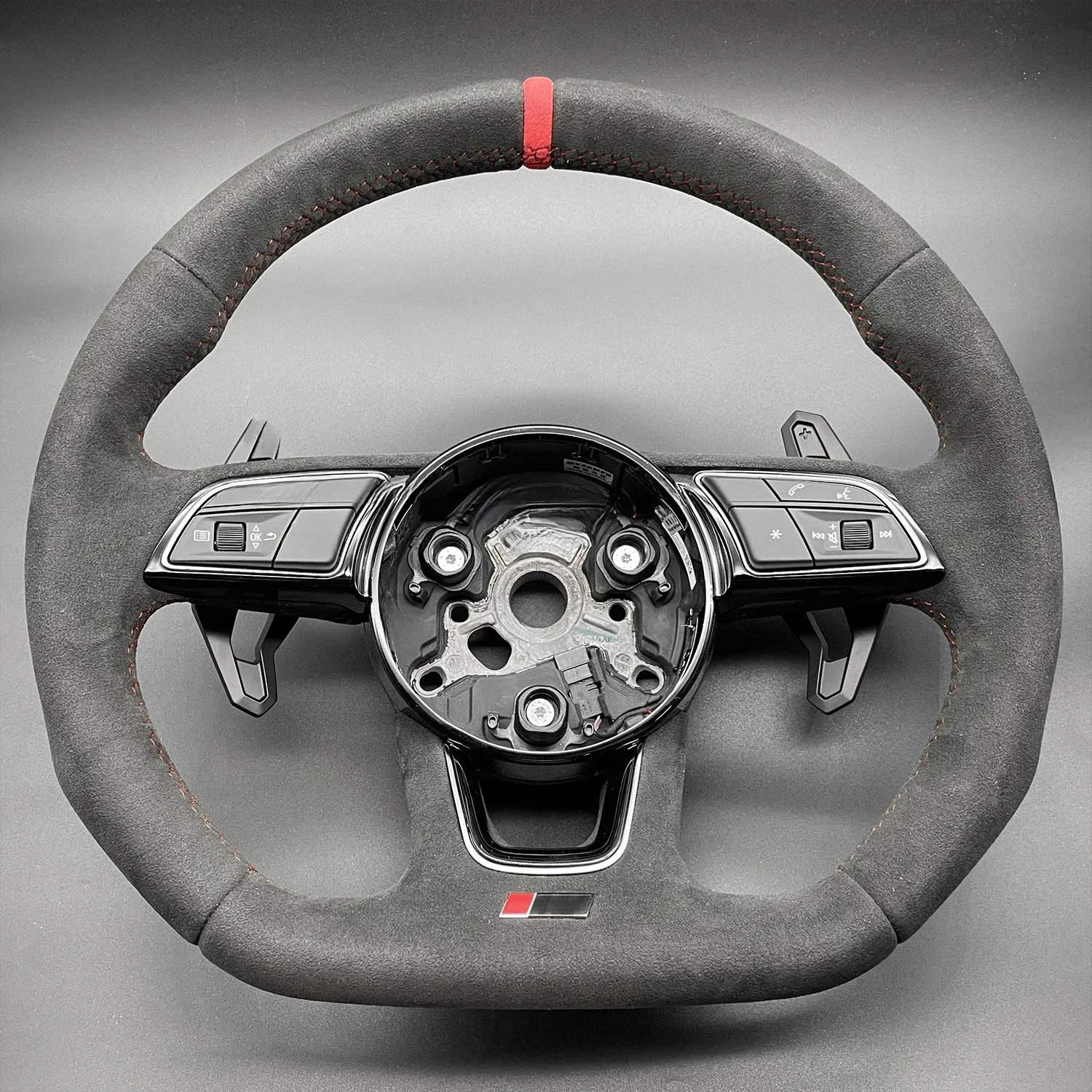 Auto-Onderdelen Modificatie Stuurwiel Alcantara Stuur Voor Audi A3 8V A4 B9 S4 Rs4 A5 S5 Rs5 - afbeelding 2