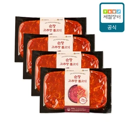 제철장터 순창 고추장 불고기 300g 4팩