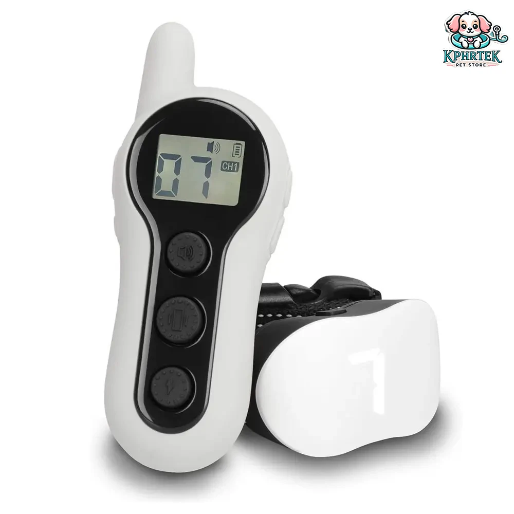 

Электронный ошейник X80 для контроля лая домашних животных с дистанционным управлением на 500 м и функцией электрошока для дрессировки собак