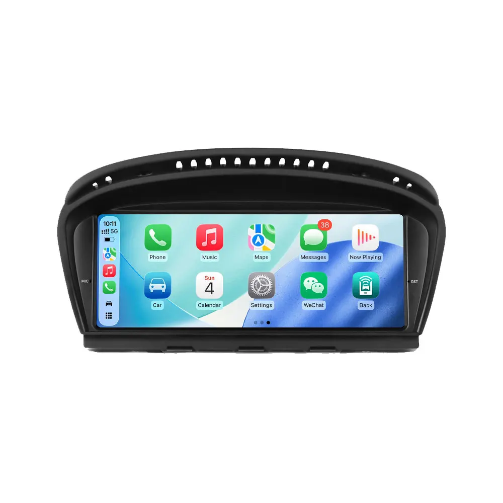 NEUES 9,3-Zoll-Touchscreen-Linux-System-Autoradio für BMW 3er 5er Serie E60 E61 E63 E64 E90 E91 E92 E93 CIC CCC System Multimedia-Videoplayer GPS Wireless Carplay Android Auto WIFI BT HD 1600*600