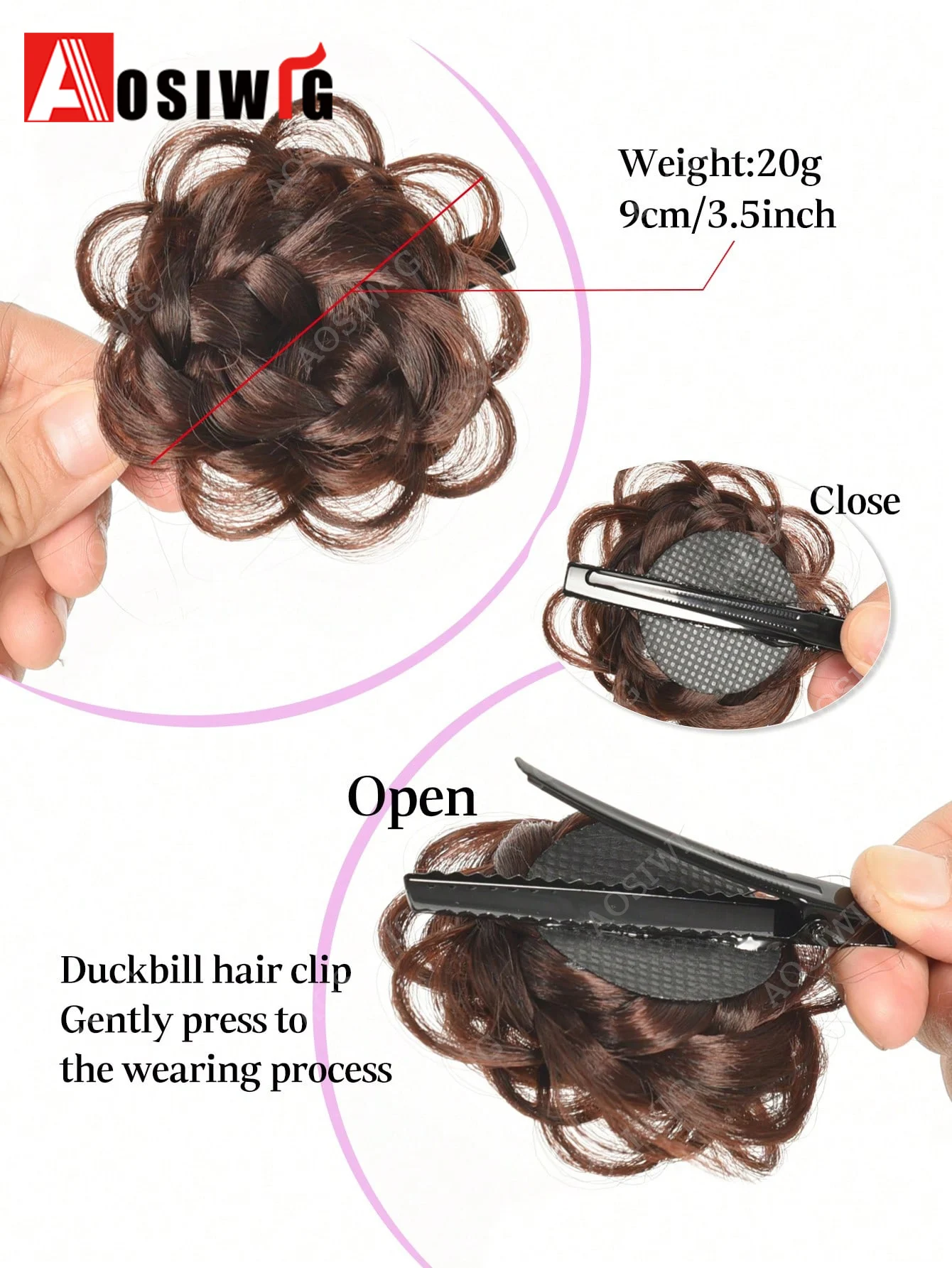 Thumbnail 2 - #73 Best Clip-In Chignon Hair Buns to Buy In 2026