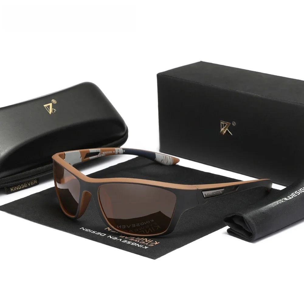 AliExpress KINGSEVEN Brand Sports Sunscreen Sunglasses Polarized Men Women Cycling Glasses Male Outdoor Causal UV400 Fishing Riding Eyewear