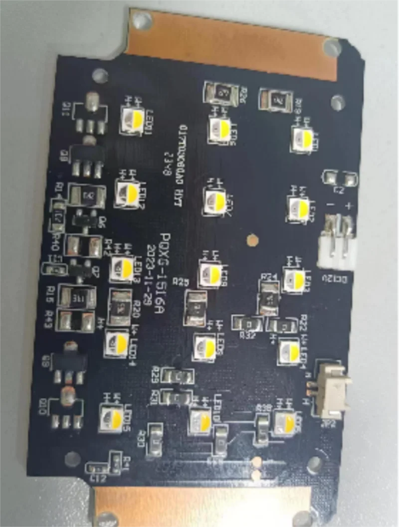 Placa de luz infravermelha para câmeras de vigilância, visão noturna, LED Grain, IR LED Board Module, CCTV Acessórios, 850nm