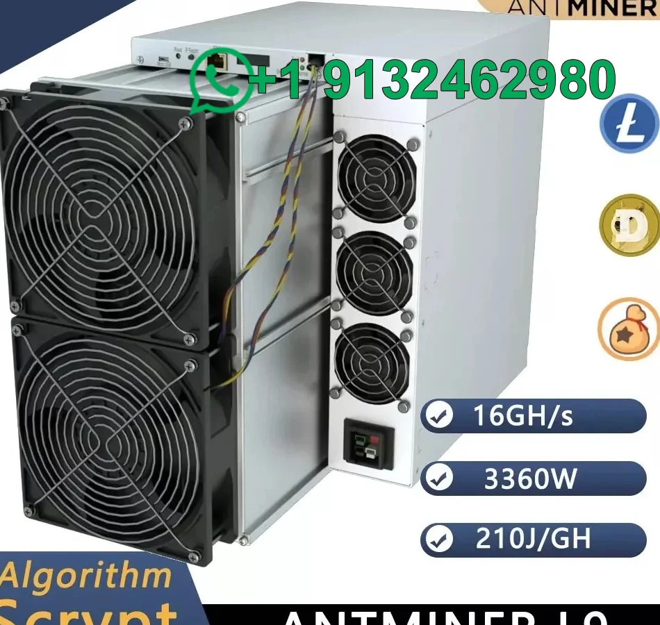 SM New BITMAIN Antminer L9 16G 3360W LTC DOGE BELls Coin Miner