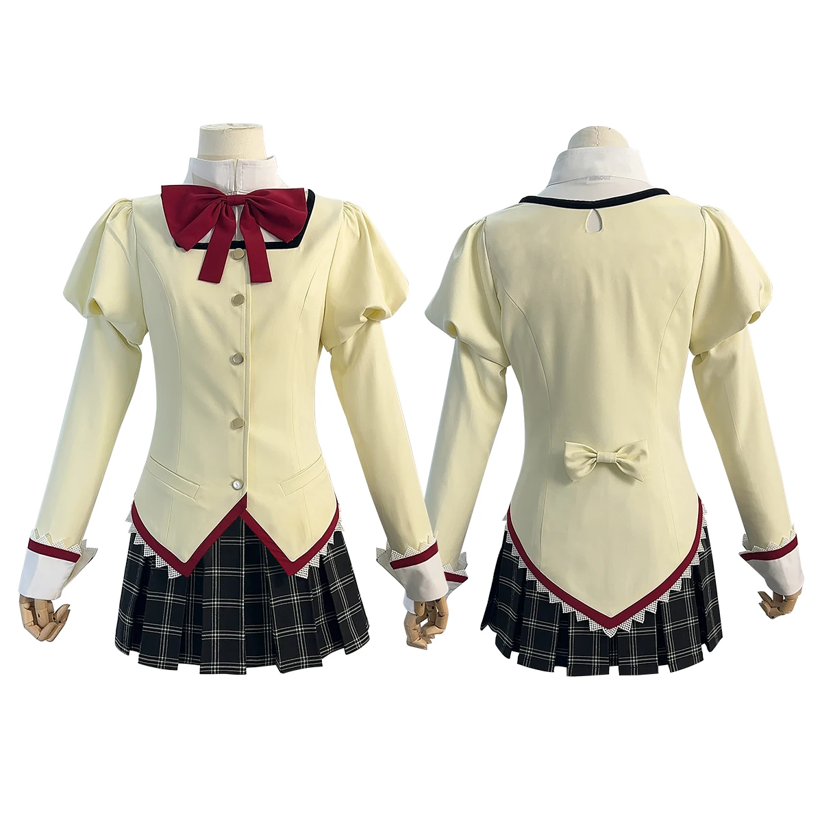 HOLOUN Puella Magi Madoka Magica Anime Kaname Madoka Cosplay Costume Jk Skirt Shirt Akemi Homura Tomoe Mami Miki Sayaka Sakura image 3