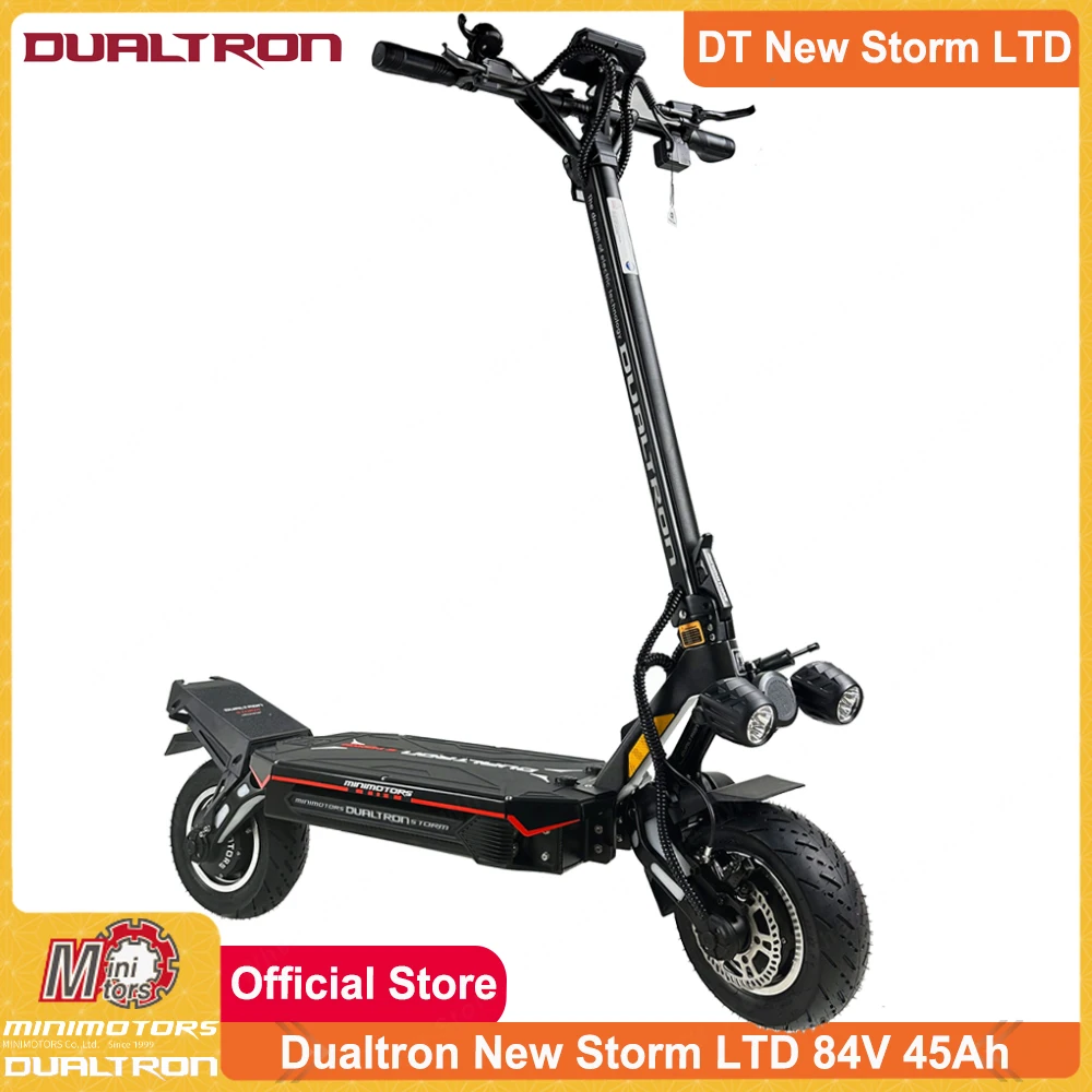 EU Stock Lasted Dualtron New Storm Limited 84V 45Ah Samsung Battery Dual Motor 2500W*2 New EY4 Display 12inch MINIMOTOR Dualtron NEW STORM LIMITED Electric Scooter