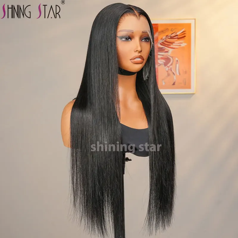 

30 34 Inch Straight Human Hair Wigs Hd Lace Frontal Wig 180% 13X6 Transparent Lace Front Wigs 13X4 Human Hair Lace Front Wigs