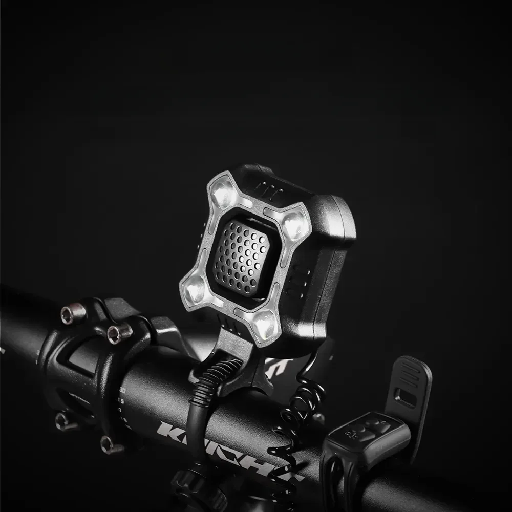 AliExpress NONE Bicycle Electronic Bell Bicycle Light Scooter E-bike Trumpet Alarm Bike Bell USB Charge Cycling Warning Alert Safety Riding