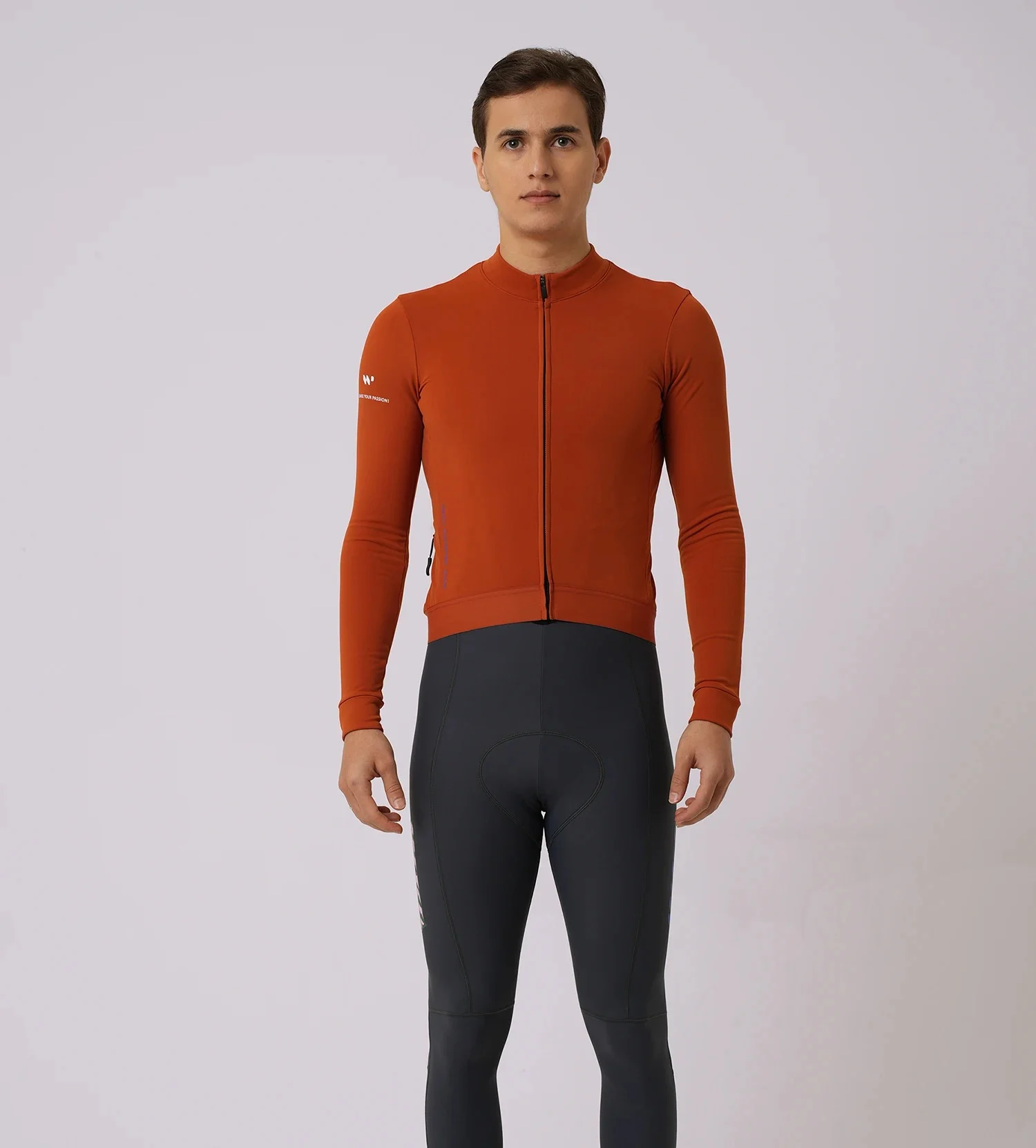 AliExpress SPEXCEL SPC LAB New PRO Winter Thermal Fleece Cycling Jerseys Long sleeve Race Fit Nylon thermal fabric Warm and breathable man