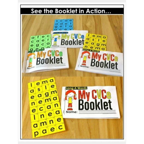 Libretto di parole 142-CVCe (PDF) foglio di lavoro per l\'apprendimento dell\'inglese dell\'asilo Softcopy stampabile