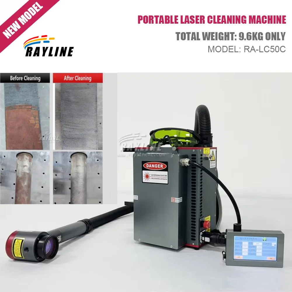 

Pulse Fiber Laser Cleaner Laser Cleaning Machine Backpack Design for Metal Oil Paint Rust Removal stainless Wireless Control