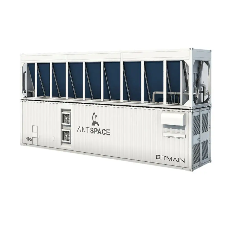 SPC |   Central Hidrelétrica de Mineração de 1,5MW |   Resfriador Seco Antspace HD5 EC2-DT |   Espaço de Rack 308 para Antminer S21/S23 Hydro |   Global de Primeira Linha