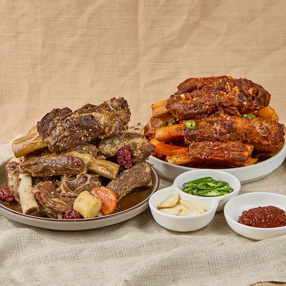 미다몰 그곳에가면 대왕 소갈비찜 순한맛 1.2kg