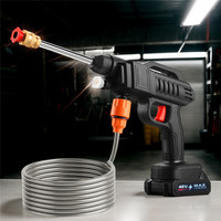 1500W Electric Cordless High Pressure Washer 10000mAh Foam Generator Car Washer Water Gun Spray For Garden Car Cleaning Tool