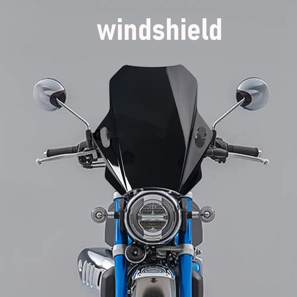 MSX 125 GROM Motorcycle High quality ABS plastic Adjustable Windshield Bat For HONDA  CTX700N MONKEY 125 MSX125 MSX125 GROM