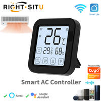 Tuya WiFi AC Thermostat Universal AC Remote Control Smart Life Temperature Thremostat Built-in Temperature Humidity Sensor