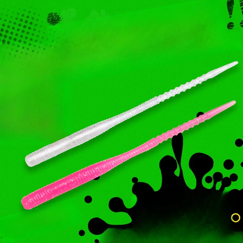 TSURINOYA 12 pièces/ensemble 72mm 0.5g Ajing leurre de pêche souple LURKER Rockfish MEBARU nageurs Jig leurre Wobber ver appât