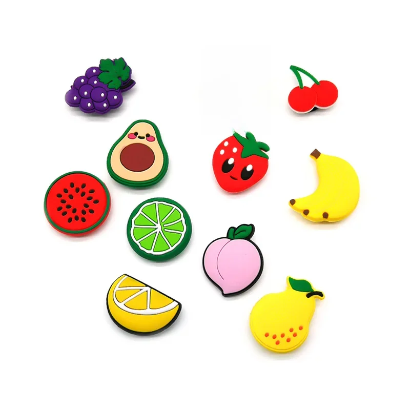 Breloques de Chaussures en Forme de Fruit Pêche, 1 Pièce, Accessoires, Baskets, Décorations, Épingles pour Femmes, Bol, Enfants, Sandales de Jardin, Boucles Everg