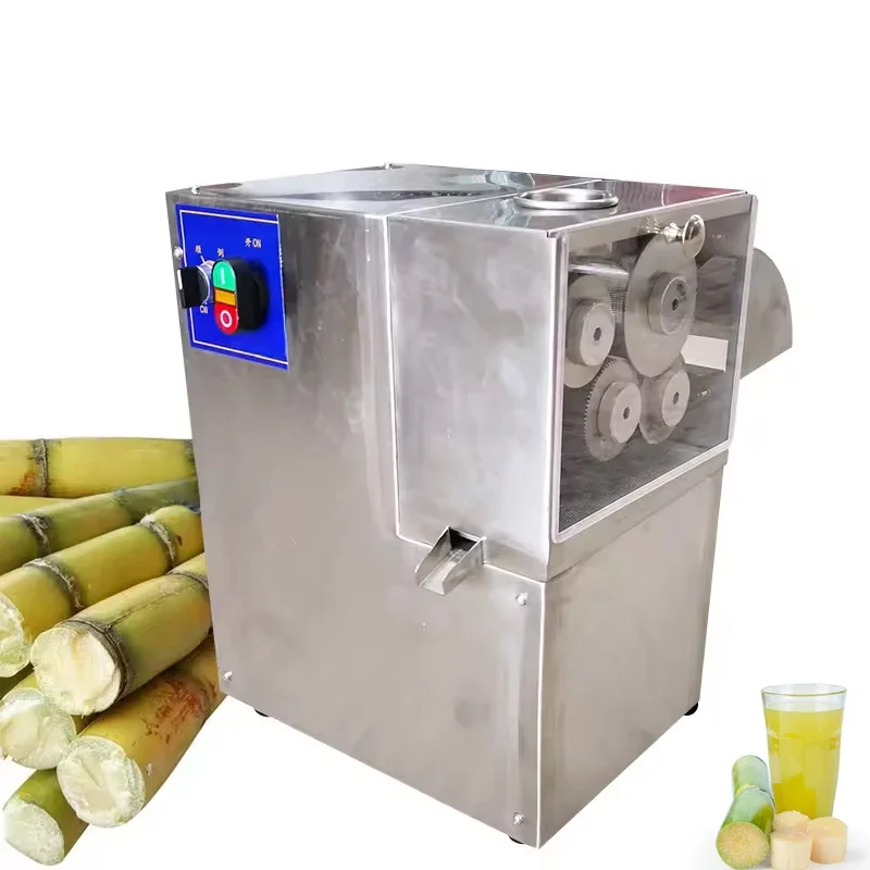 Beverage Stores Use Sugar Cane Juice Machines For Long Life Commercial Sugarcane Juice Presses
