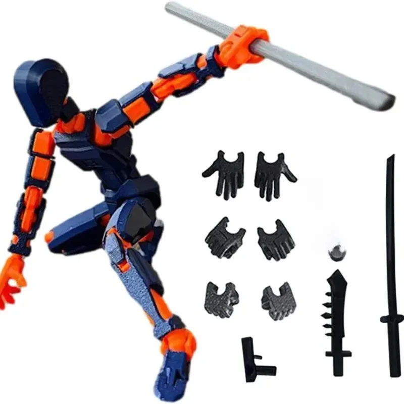 Wieloprzegubowy ruchomy robot Shapeshift 2.0 manekin z nadrukiem 3D manekin 13 zabawki figurki akcji dzieci dorośli gry dla rodziców i dzieci — zdjęcie 2