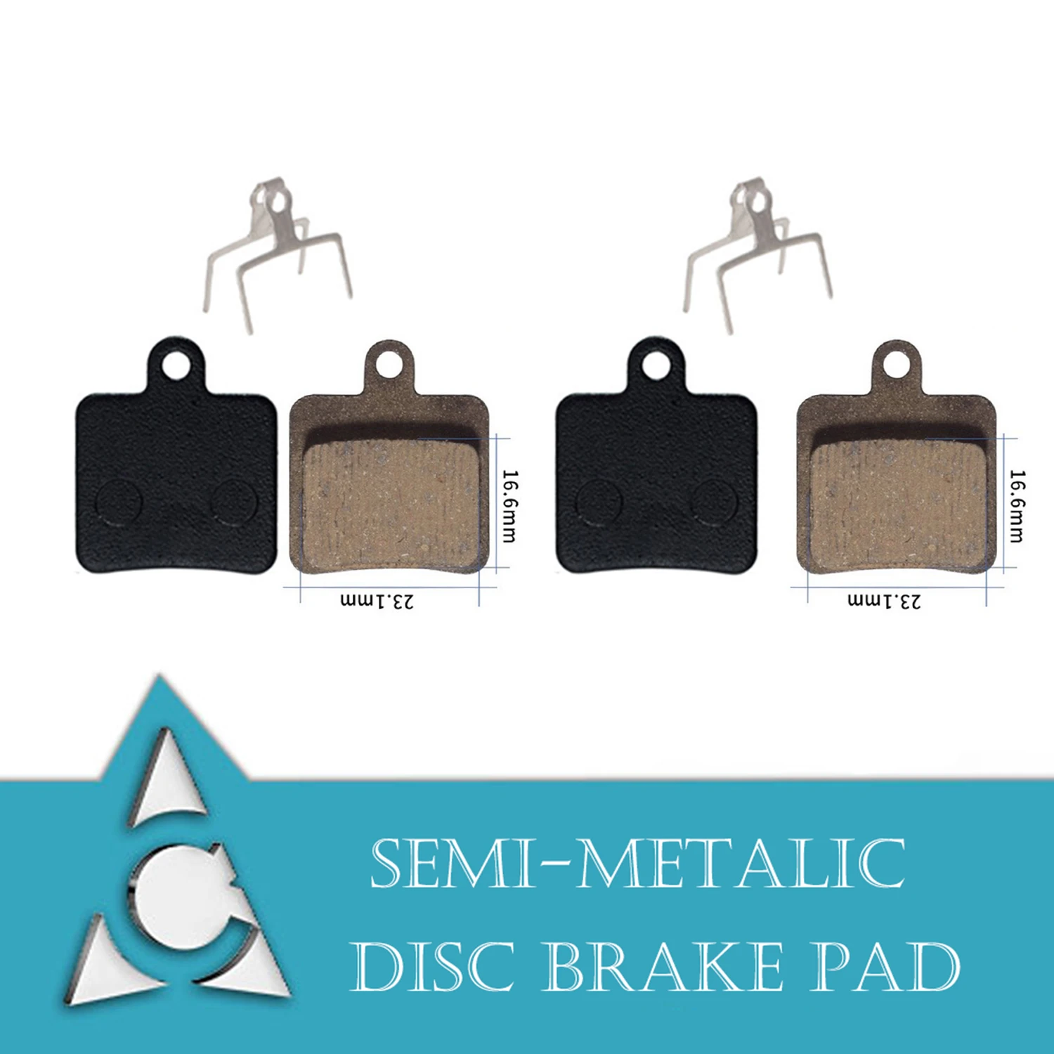 EOOZ 2PRS * Semi - Metallic bicycle DISC BRAKE PADS FOR HOPE MINI