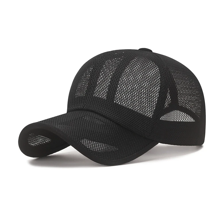 Cool mesh breathable running hat summer men's baseball cap exercise fitness men's mesh cap