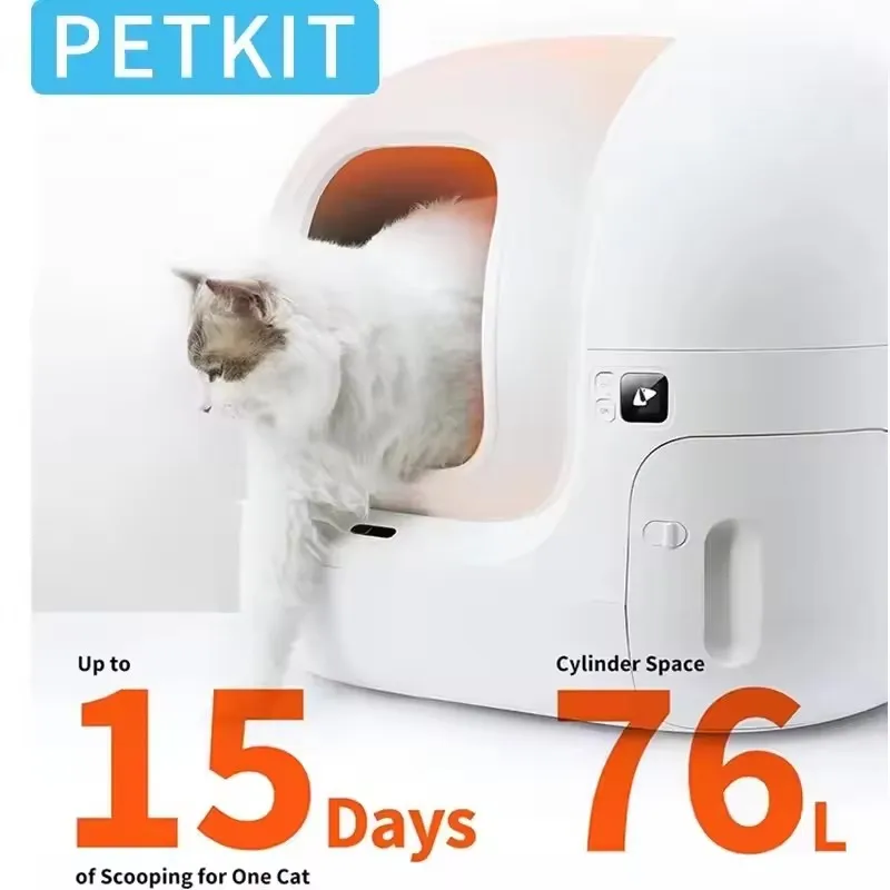 PETKIT PURA MAX Automatic Self Cleaning Litter Box APP Anti-sand Closed Cats Tray Rotary Training Detachable Global Version