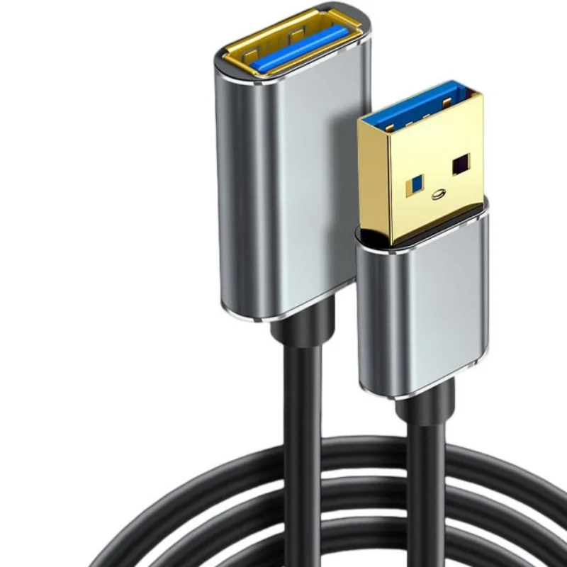 USB 3.0 Extension Cable 2M 5Gbps USB-A Male to Female High Speed Data Cable 2A OTG Computer Keyboard Mouse U Disk