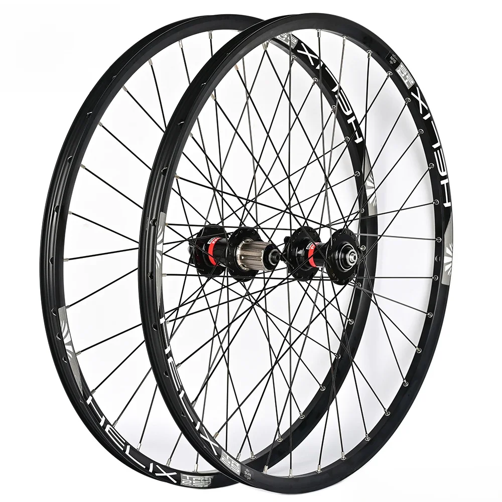 AliExpress NANLIO Novatec Bicycle Wheel Set 26/27.5/29 Inch With D042SB Hubs QR SunRingle Rim 32 Holes MTB BIKE Wheel Disc Brake Inner Tube