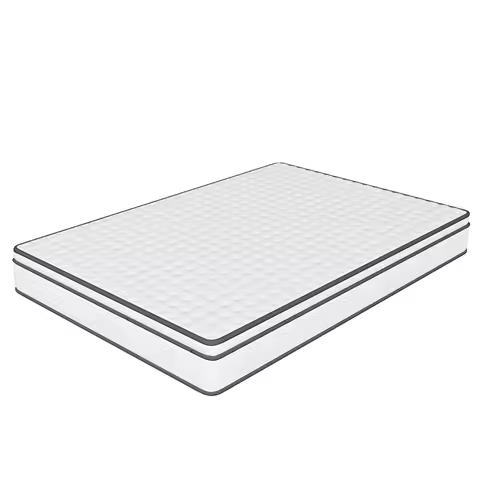 Comanlai Breathable Mattress,90/140 x 200 cm, 25 cm Height Pocket Spring Mattress, Spring Mattress with High Density Wave Foam