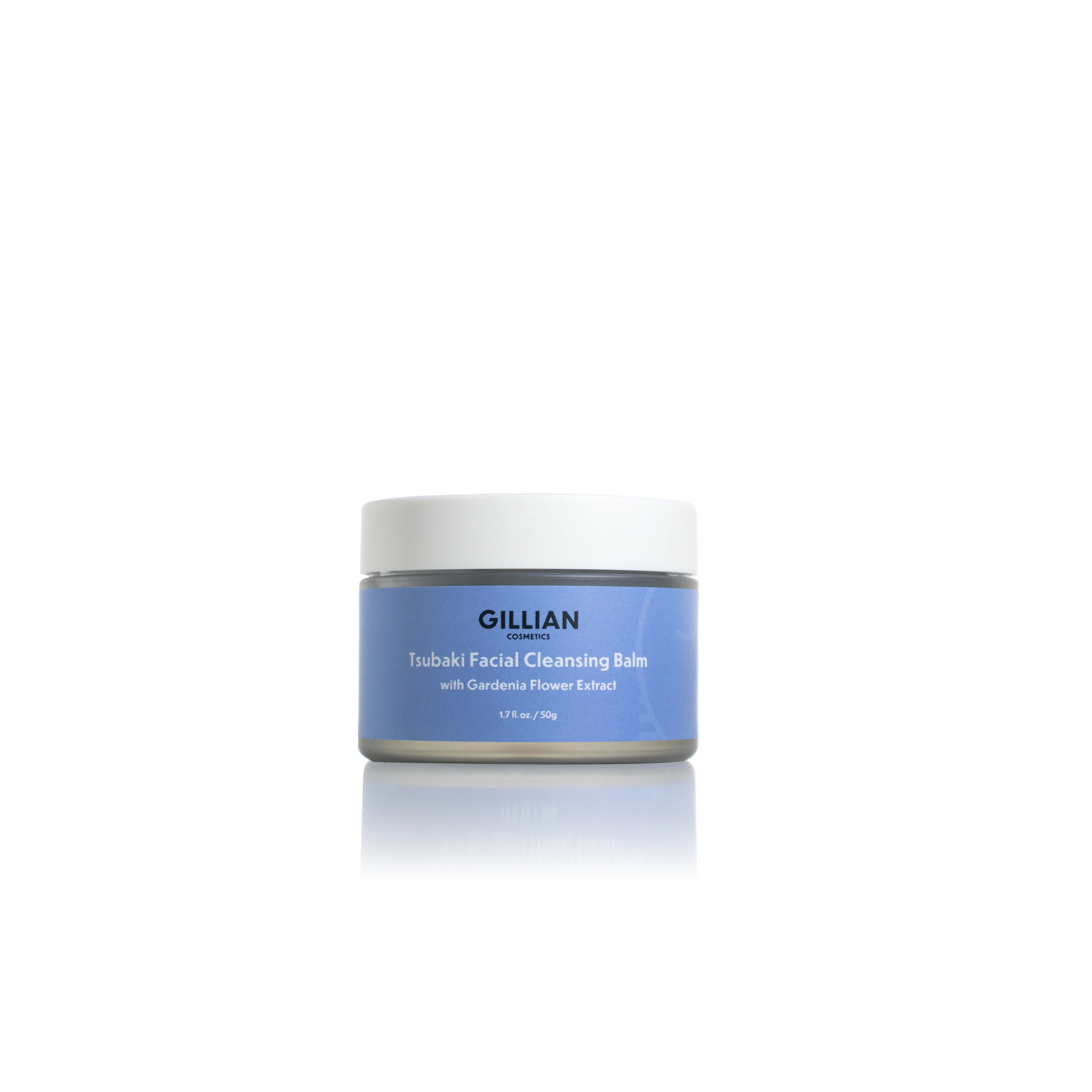 Gillian Cosmetics Tsubaki Facial Cleansing Balm with Gardenia Flower Extract; Remover & Face Cleanser, Sensitive Skin