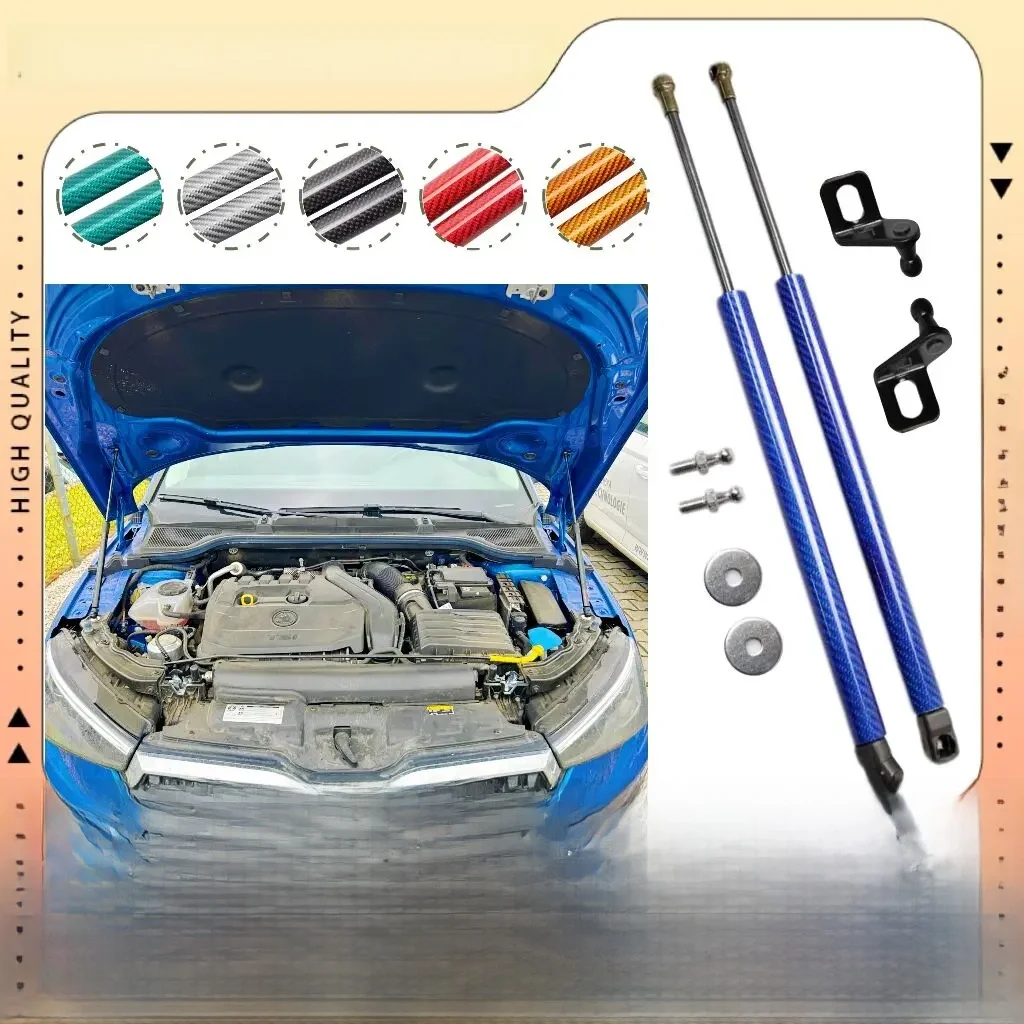 Kaptur rozpórki cylindry dla Skoda Scala 2019 2020 2021 2022 2023 2024 modyfikuj sprężyna gazowa wspornik podnośnika amortyzatory pręty — zdjęcie 2