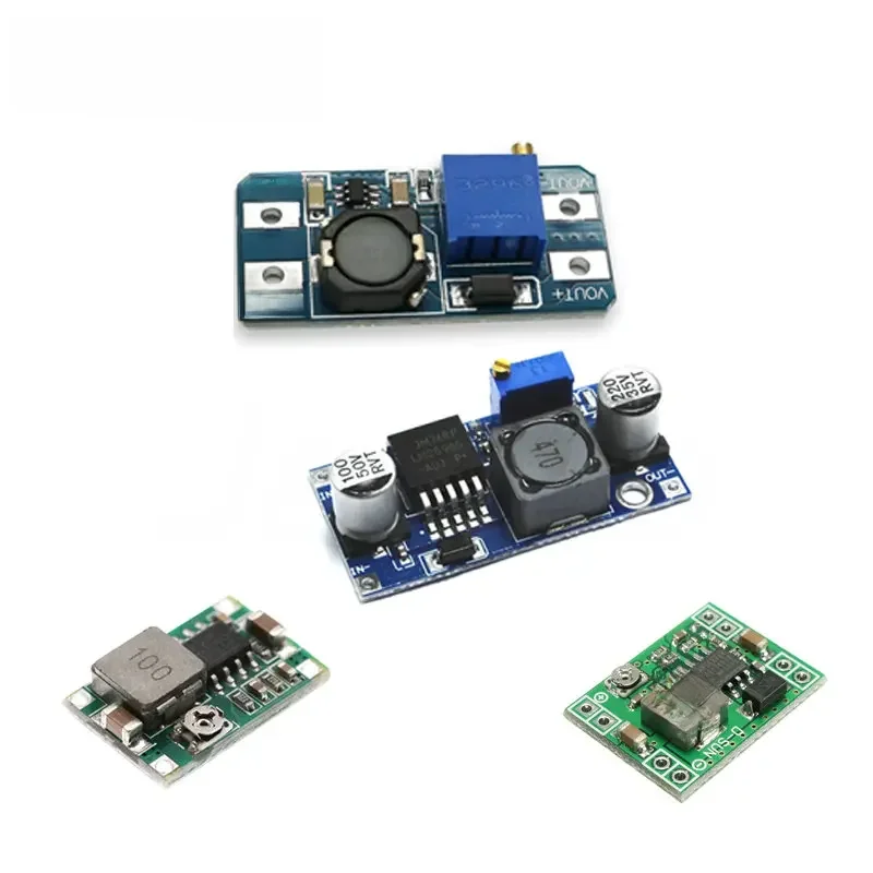 Module d'alimentation stabilisé par tension DC-DC Boost réglable & SO k sions module régulateur LM2596S-ADJ MT3608 MP15aster EN
