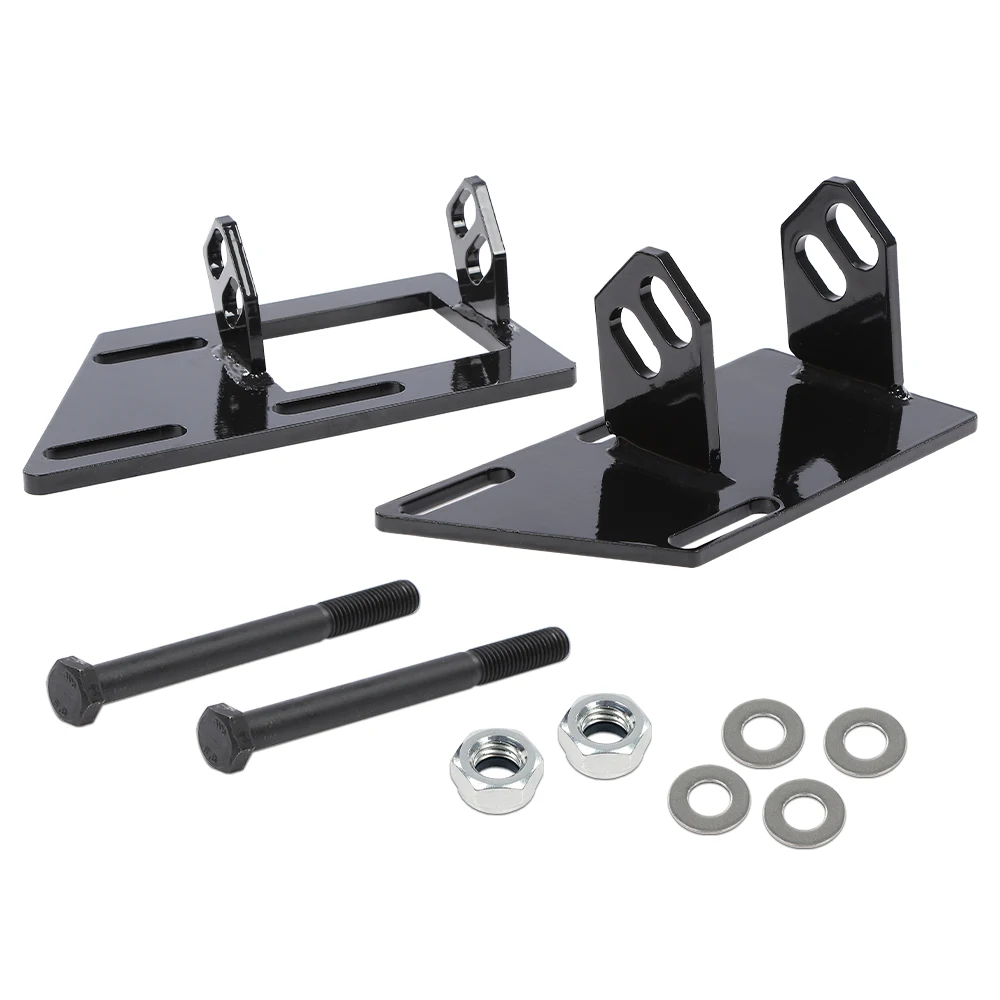 2개입 자동차 전면 엔진 교체 마운트 브래킷 1983-2005 S10 S15 블레이저 지미 소노마 브라바다 아이언 블랙 강력 내구성