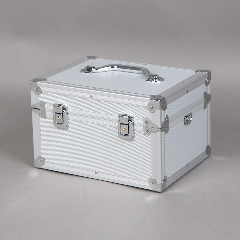 HDD8-AL 29x22.3x18cm HDD Hard Disk Storage Box,  AluminumCase, HardDiskcase, Aluminumbox, Equipment box