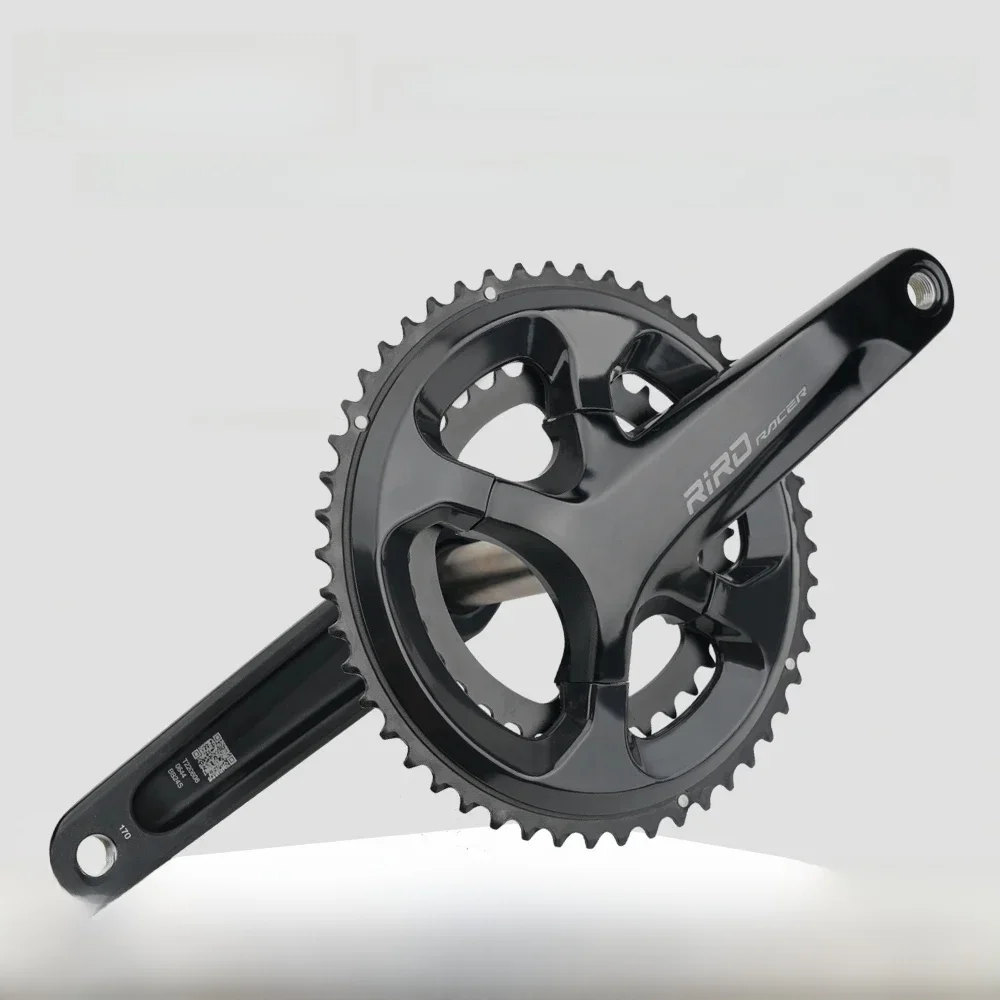 AliExpress riro RIRO RACER R9 Road Bike Intergrated Crankset 170mm 110BCD 34-50T Double Chainrings Sprockets Hollow Folding Bicycle Chainwheel