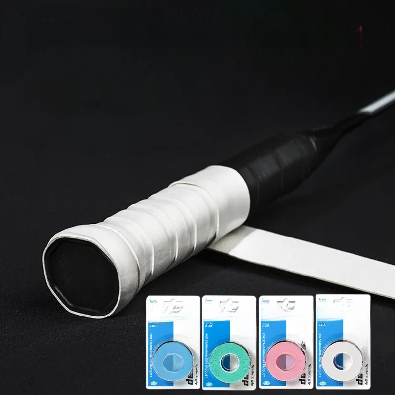 Raquette de tennis et de pêche coordonnante, bande absorbant la sueur, poignée en cuir, colle à main de badminton, le plus récent