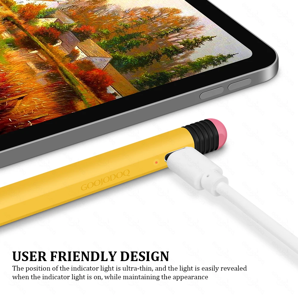 For iPad Pencil Case For GD 9th 10th 11th 12th Gen Type-C Silicone Cover for Apple Pen Anti-fall Funda