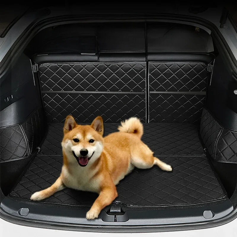 NovaAcc for Tesla Model Y Trunk Mats Pet Pad Dog Rear Trunk Protection Pad Cover Cargo Liners Waterproof Tray Mats 2017 to 2024