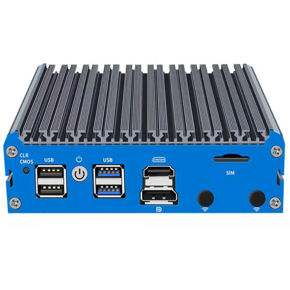 Mini PC Firewall Appliance, roteador fanless, servidor ESXI HD-MI pfSense, 4 Intel 2.5G LAN Celeron J4125 J5040 N5100 J6412 N100