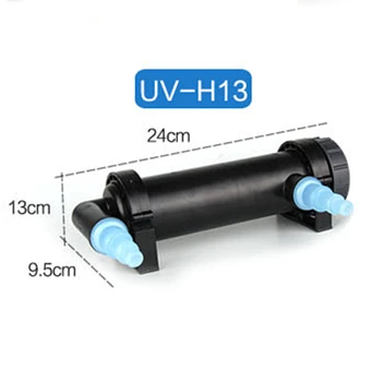 NONE 5W ~ 36W JEBO UV Sterilisator Lampe Licht Wasser Reiniger Für Aquarium Teich Aquarium Uv Filter Klärer 9