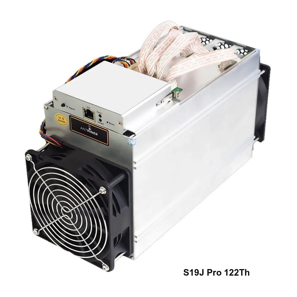 

СОВЕРШЕННО НОВЫЙ алюминиевый биткойн-майнер S19J Pro 122th Bitmain Antminer