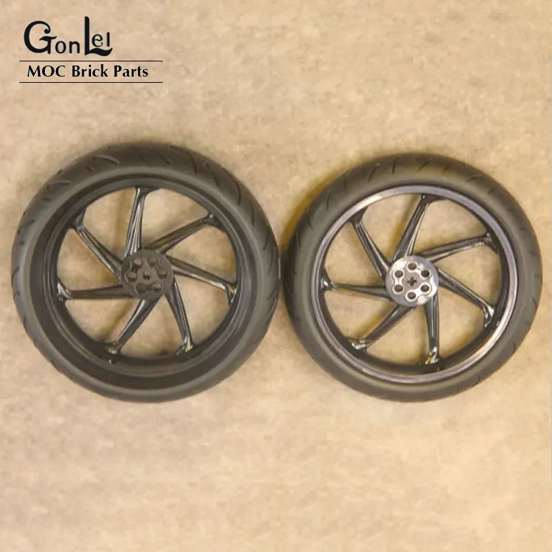 1Piece Technical Wheels Hub 71720 Wheel 107.1x24 Tyre Motorcycle Racing Tread, Narrow 71721 and 71722 for 41230 Motorrad M 1000