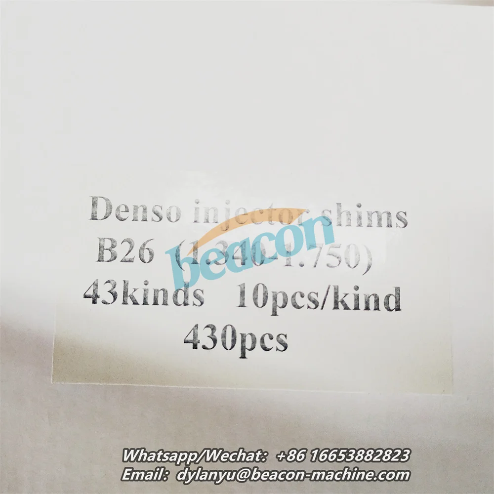 

B26 Shims For Siemens Injector Gaskets Pressure Common Rail Nozzle Valve Adjust Washer B26