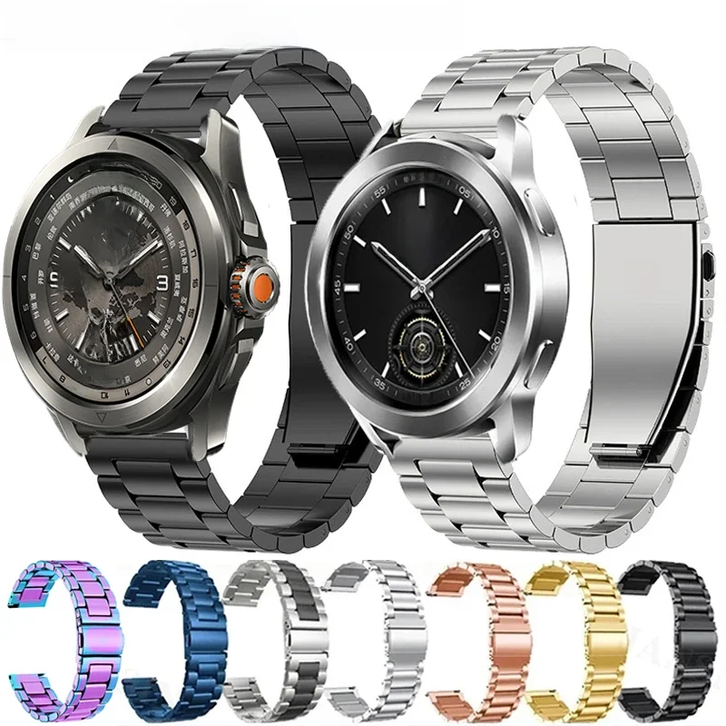 Pulseira de metal para xiaomi watch 2 pro mi watch color2 pulseira de aço inoxidável para xiaomi