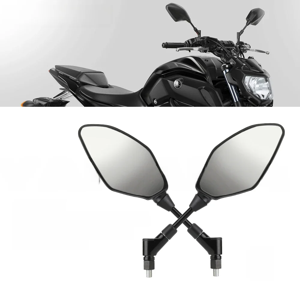 Rearview Mirrors For YAMAHA MT07 MT09/Tracer 900/9/GT Tenere 700 MT10 MT03 MT25 MT01 MT 07 09 Motorcycle Rear View Mirror Side